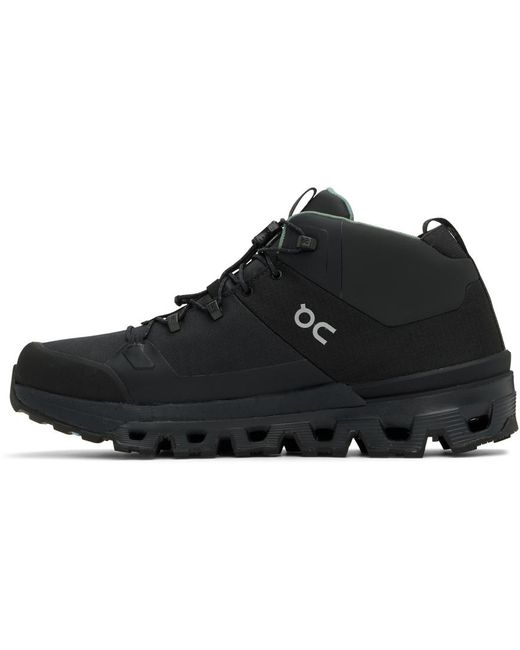 On Shoes Black Cloudtrax Sneakers for men