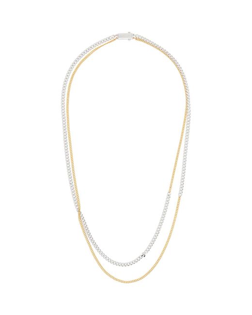 NUMBERING Metallic #5782 Necklace for men