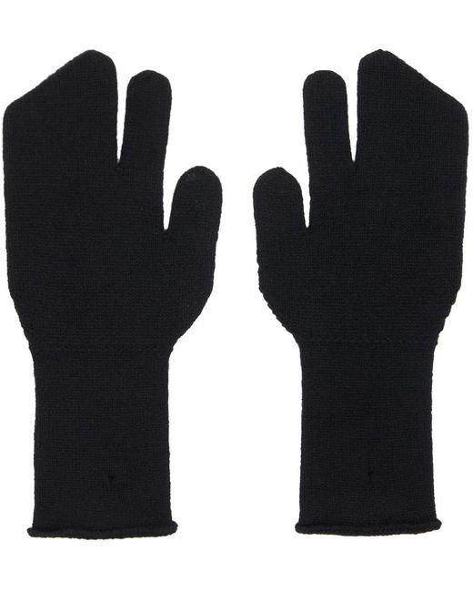 Label Under Construction Blue Ok Gloves for men