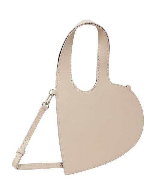 Coperni Natural Mini Heart Tote