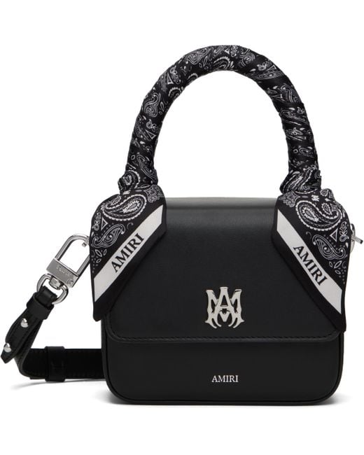 Amiri Black Micro Ma Bag