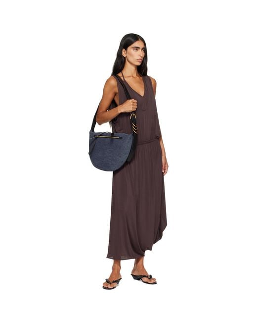 Rag & Bone Blue Mercer Medium Canvas Bag