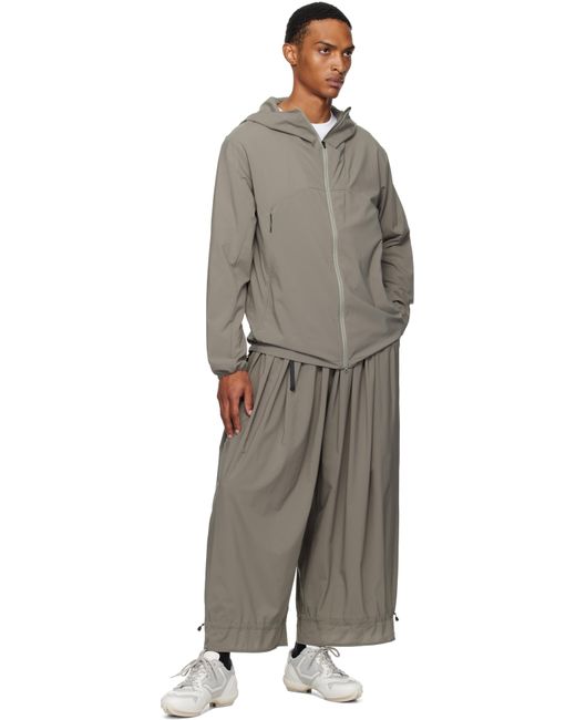 Pantalon Shadow Gris En Tissu Antidéchirures À Fronces Snow Peak pour homme en coloris Green