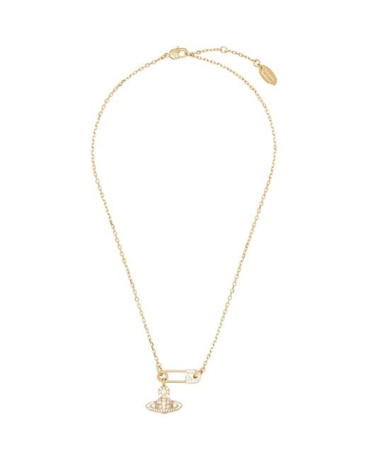 Vivienne Westwood Metallic Lucrece Pendant Necklace