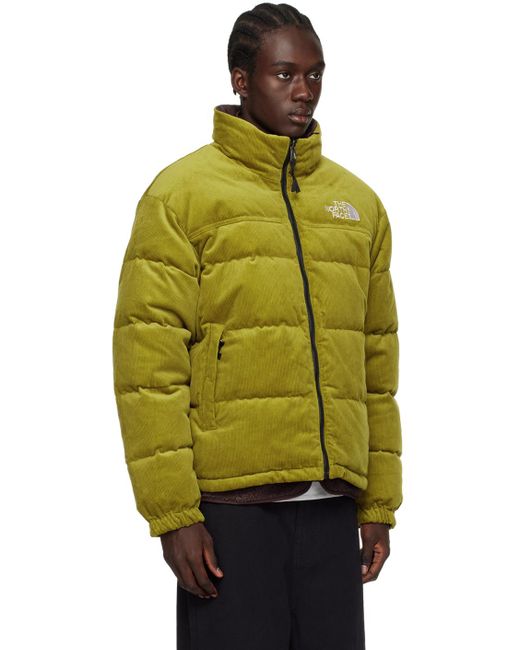 The North Face Green '92 Reversible Nuptse Down Jacket for men