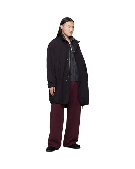 Toga Virilis Black Ssense Exclusive Metal Loafers for men