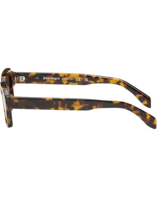 Palm Angels Gray Homer Sunglasses for men