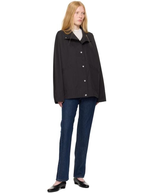 Totême  Black Summer Parachute Jacket