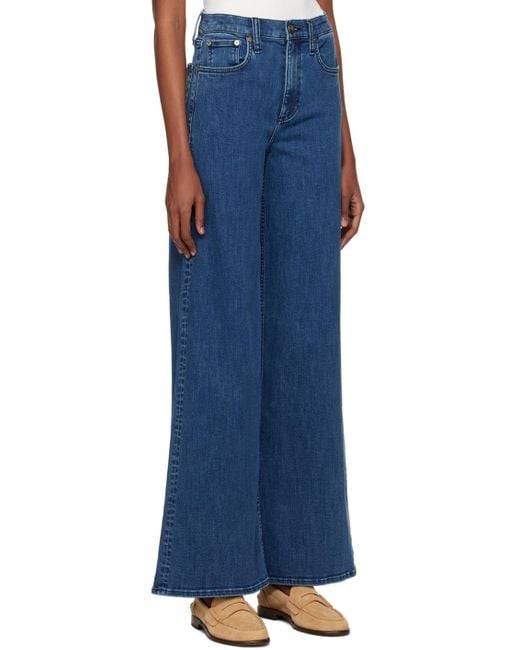 Jean Sofie Bleu Rag & Bone en coloris Blue