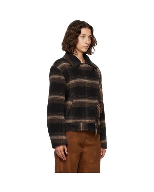 Isabel Marant Black Galeane Wool Jacket