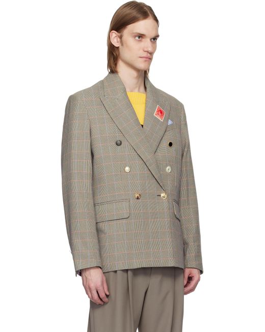 Charles Jeffrey Multicolor Edinburgh Blazer for men