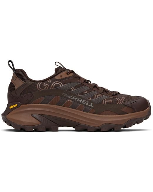 メンズ Merrell ブラウン Moab Speed 2 Gore-Tex Bl スニーカー Black