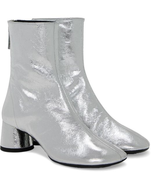 Proenza Schouler White Silver Glove Boots