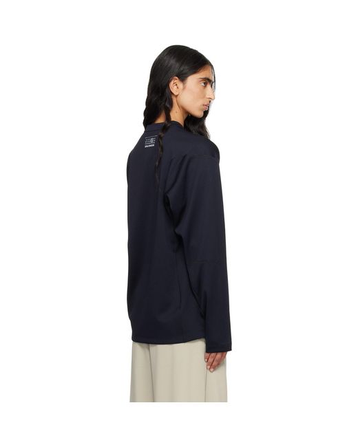 MM6 by Maison Margiela Black Salomon Edition Mesh T-Shirt