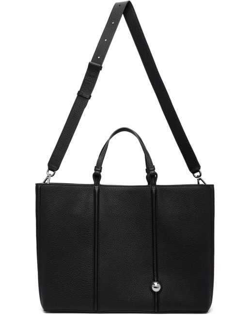 Jacquemus Black La Croisière 'The Marino Horizontal Shopping' Tote for men