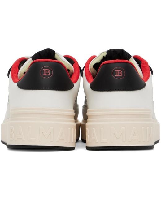 Balmain Multicolor B-Court Flip Sneakers for men