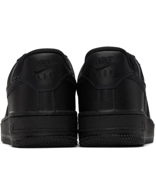 Nike Black Air Force 1 '07 Sneakers