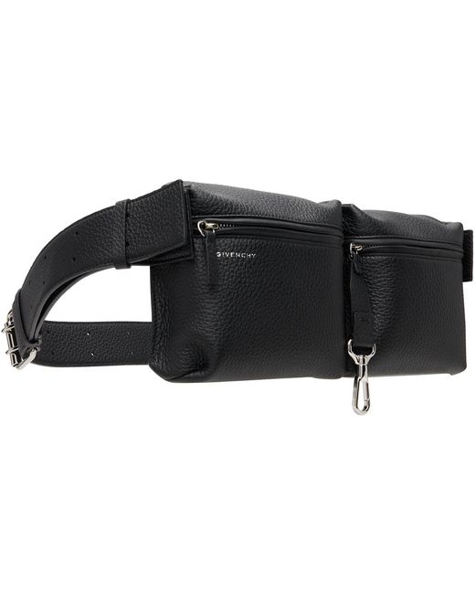 Givenchy Black Fold Belt Bag for men