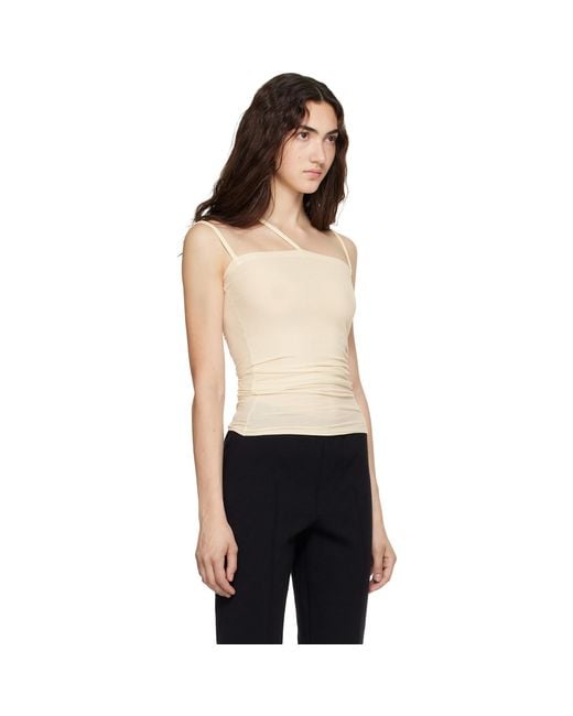 Baserange Black Off- Nida Tank Top