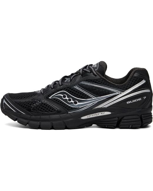 Saucony Black Progrid Guide 7 Sneakers for men