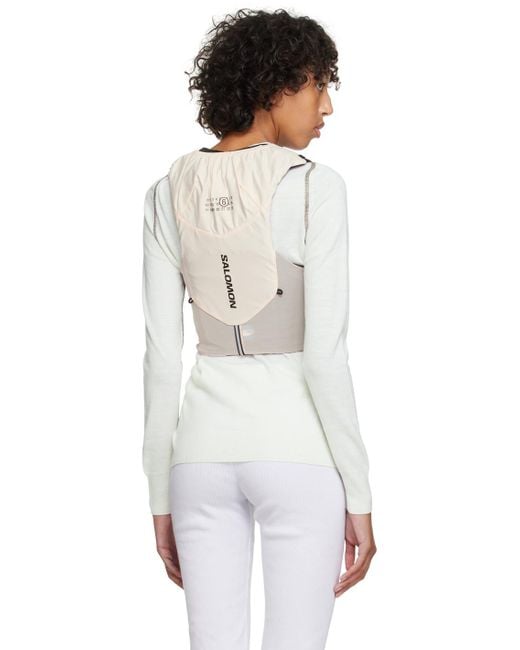 MM6 by Maison Martin Margiela Multicolor Off-white & Black Salomon Edition Vest