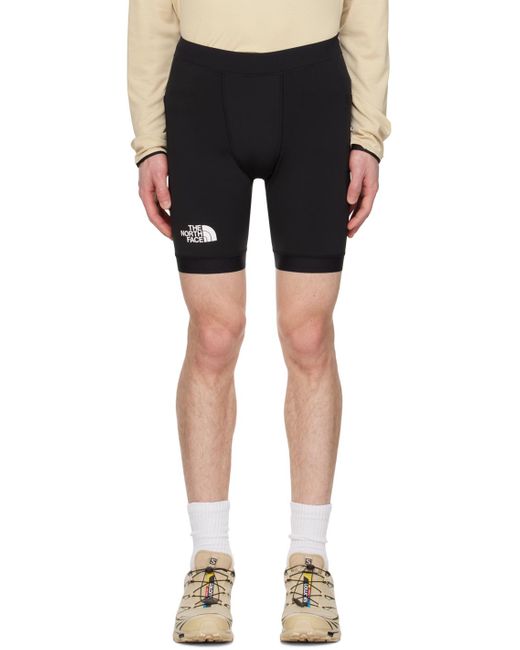 The North Face Black Ripido Run Shorts for men