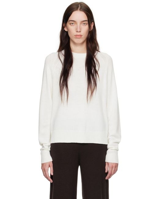 Max Mara White Off- Salvia Sweater