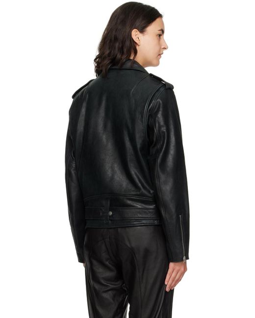Rag & Bone Black Dallas Leather Jacket