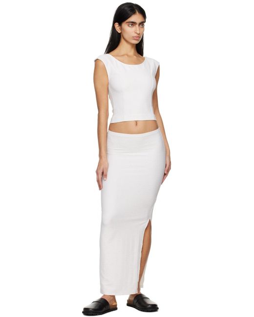 A.P.C. . Off-white Salome Maxi Skirt