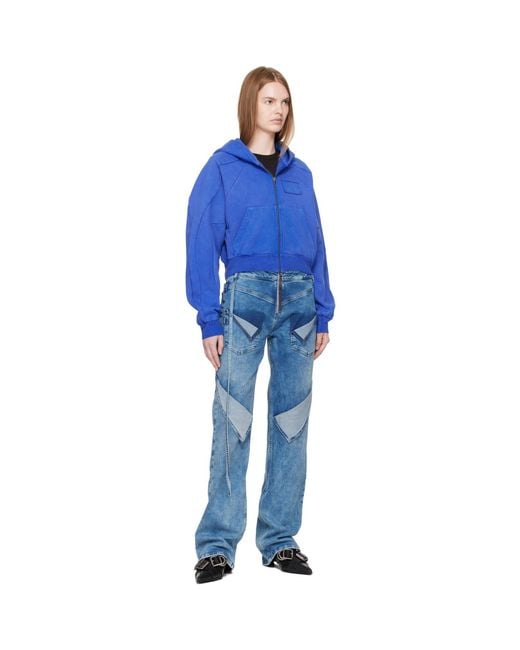 OTTOLINGER Blue Loose Fit Jeans