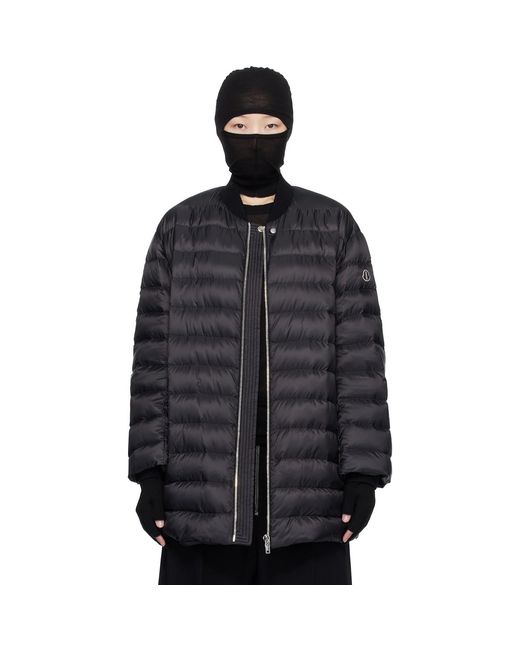 Rick Owens Black Moncler + Flight Down Jacket