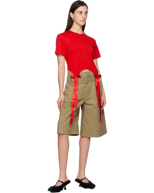 Vivienne Westwood Black Gia Drop Earrings