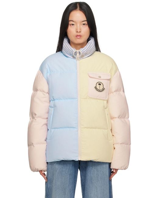 Moncler Genius Moncler X Palm Angelsコレクション マルチカラー Douady ダウンジャケット ホワイト |  Lyst