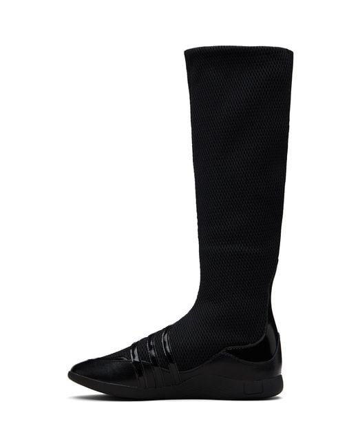 Miaou Black Adidas Originals Edition Tall Boots