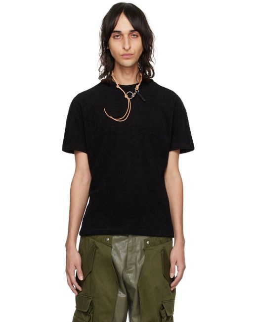 ANDERSSON BELL Black Summer T-Shirt for men