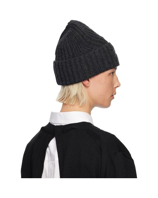 Jacquemus Black 'The Tourni' Beanie