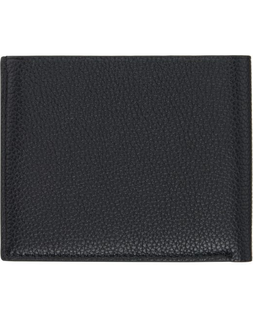 Jil Sander Black Bifold Wallet for men