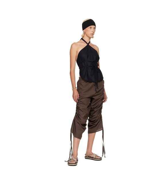 Baserange Black Mar Top