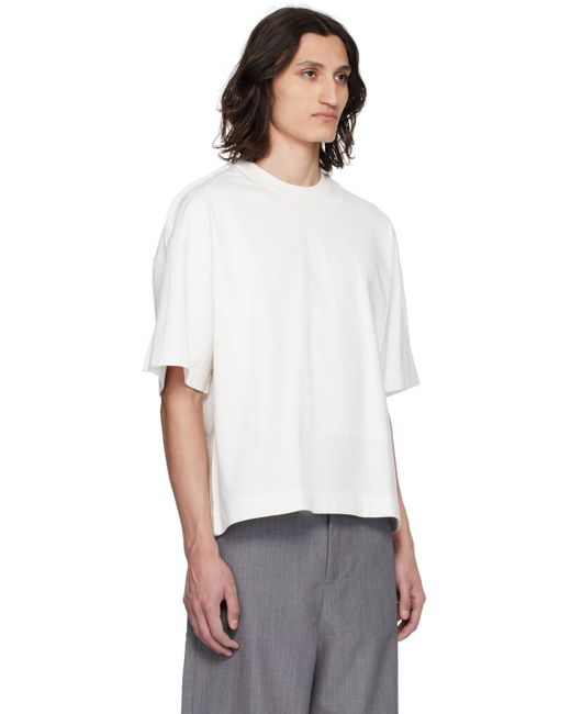 T-shirt blanc à variante de style à effet sous-vide Karmuel Young pour homme en coloris White