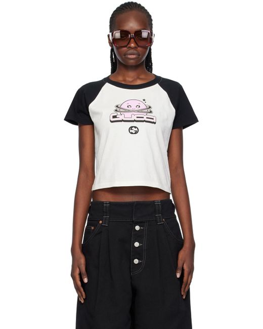 Gucci Black Raglan T-Shirt