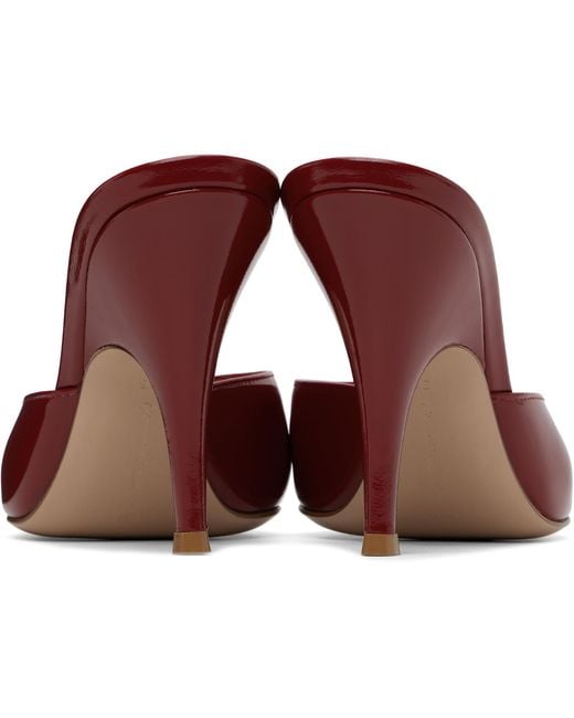 Gianvito Rossi Black Patent Heels