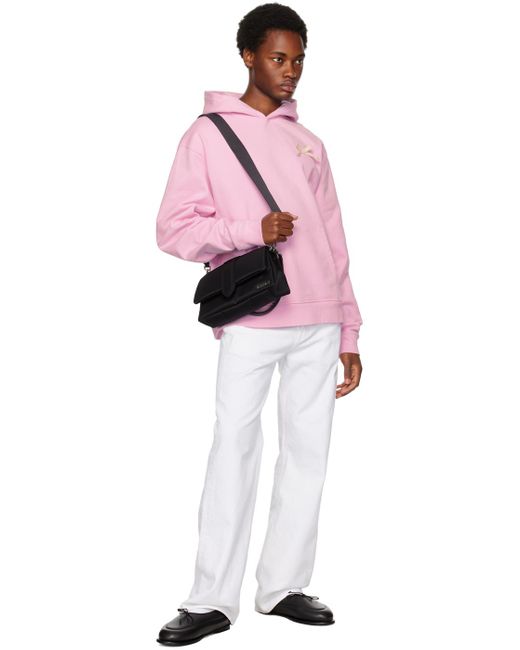 Pull à capuche 'le hoodie nœud' rose - le chouchou Jacquemus pour homme en coloris Pink