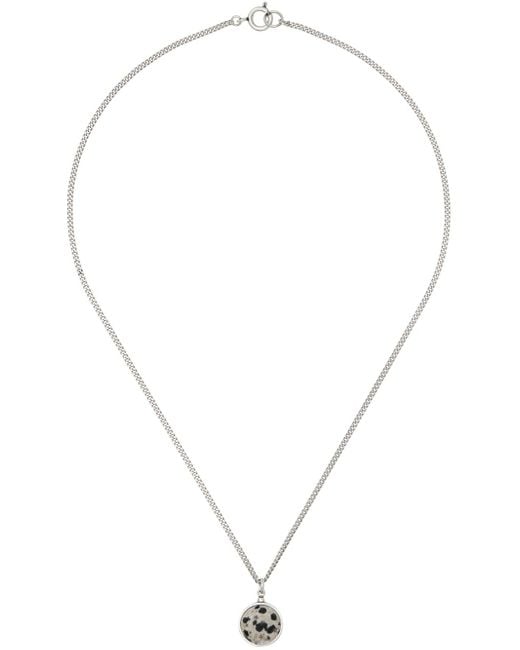 Isabel Marant Multicolor Silver Alto Necklace for men