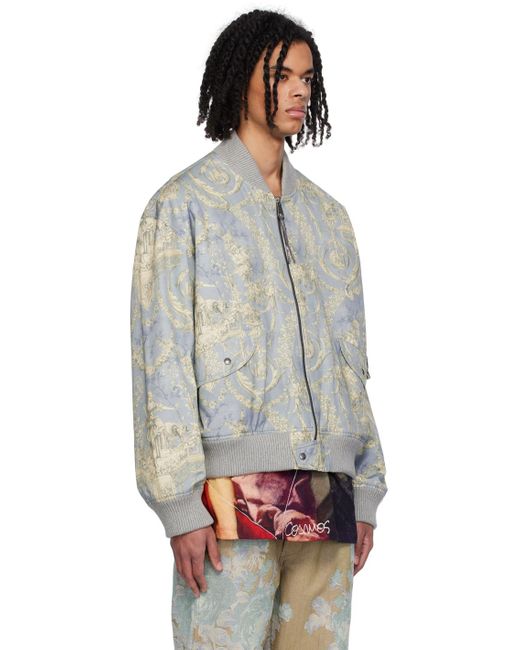 メンズ Vivienne Westwood ブルー& Bernardo ボンバージャケット Gray