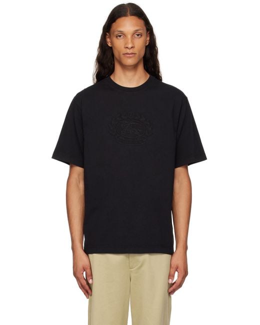 Burberry Black Ekd T-Shirt for men