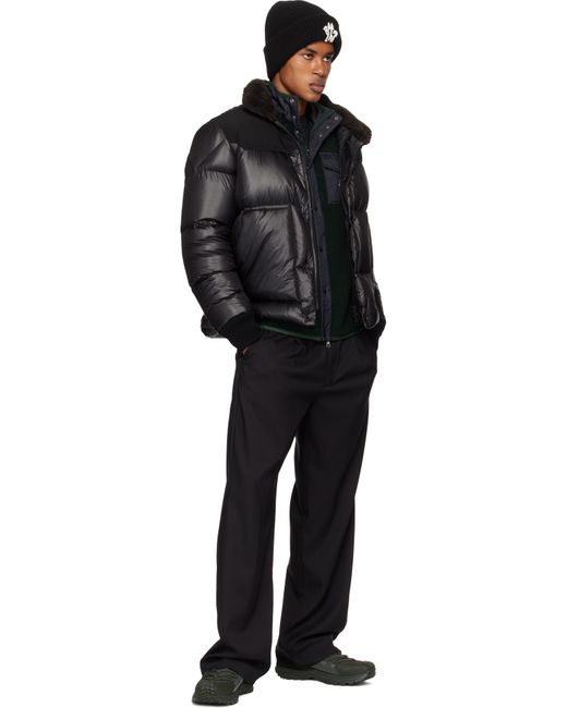 メンズ Moncler ブラック Archivio Vajolet ダウンジャケット Black