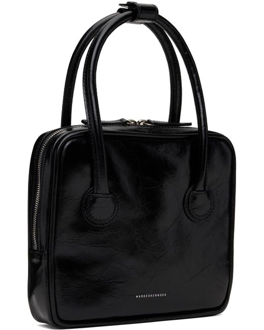 【MARGE SHERWOOD】 PIPING SLIM TOTE/追跡付 Marge Sherwood Piping Slim Tote in Black | Lyst