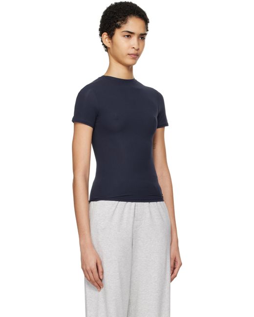 Skims ネイビー Fits Everybody Tシャツ Blue