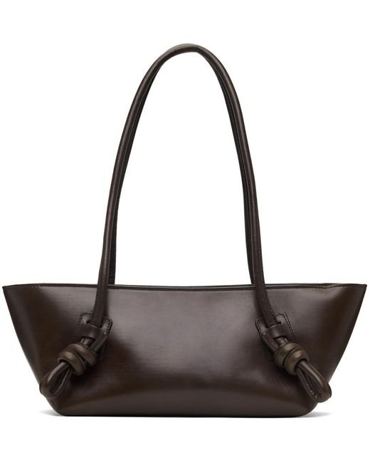 Hereu Brown Fleca Baguette Bag