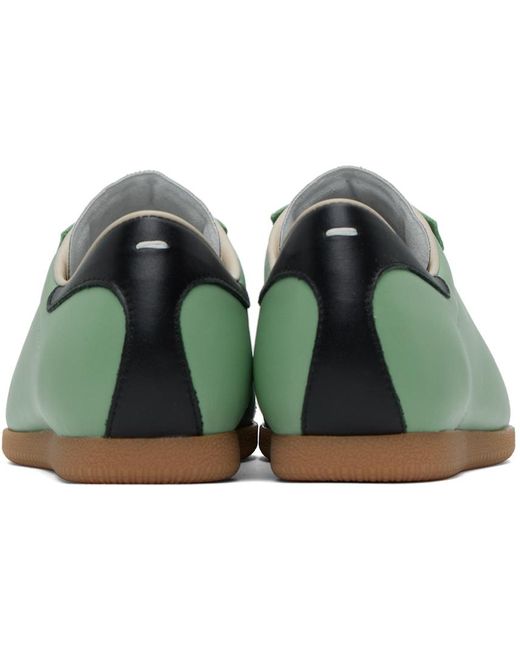 Maison Margiela Green Featherlight Sneakers for men